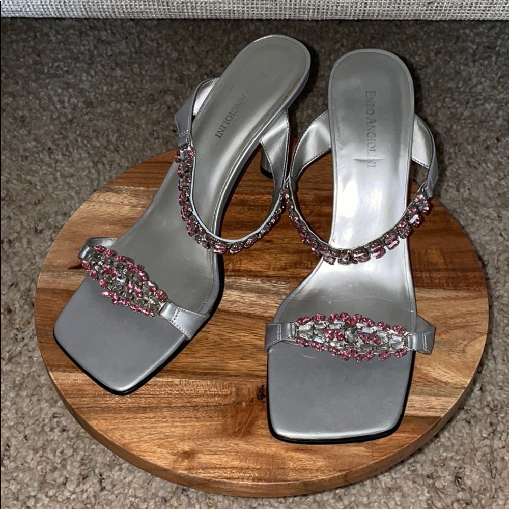 Enzo Angiolini Eabezella sandal heel
